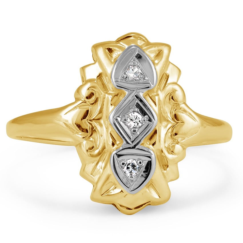 Art Deco Diamond Vintage Ring