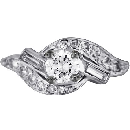 Retro Diamond Vintage Ring