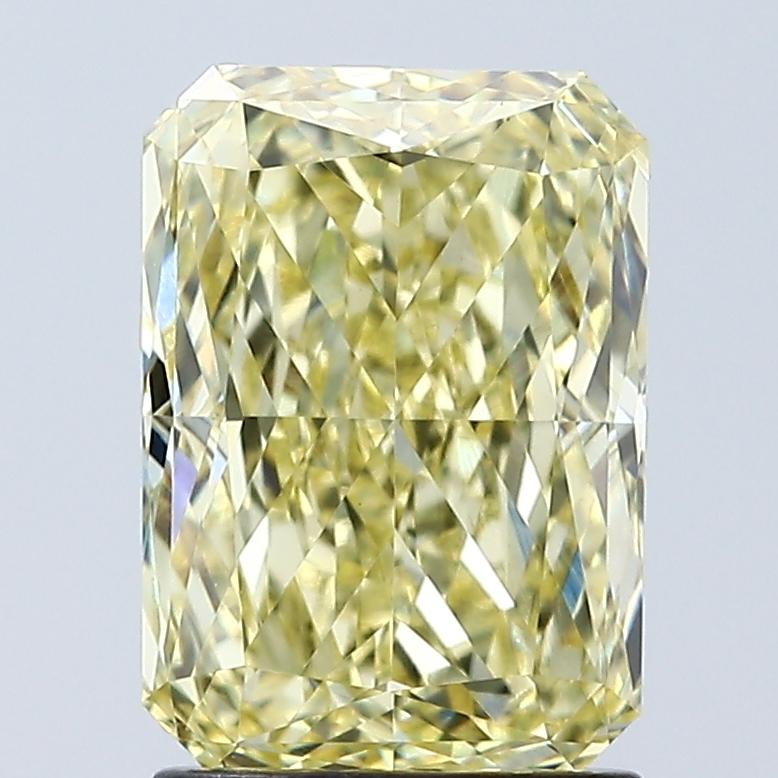 2.05 Ct. Fancy Vivid Yellow Radiant Lab Grown Diamond