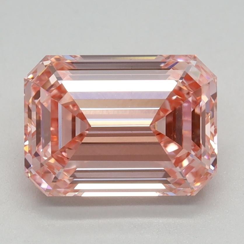 1.72 Ct. Fancy Intense Pink Emerald Lab Grown Diamond