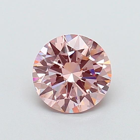 1.01 Ct. Fancy Intense Pink Round Lab Grown Diamond
