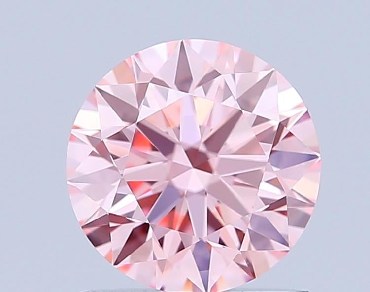 1.02 Ct. Fancy Intense Pink Round Lab Grown Diamond