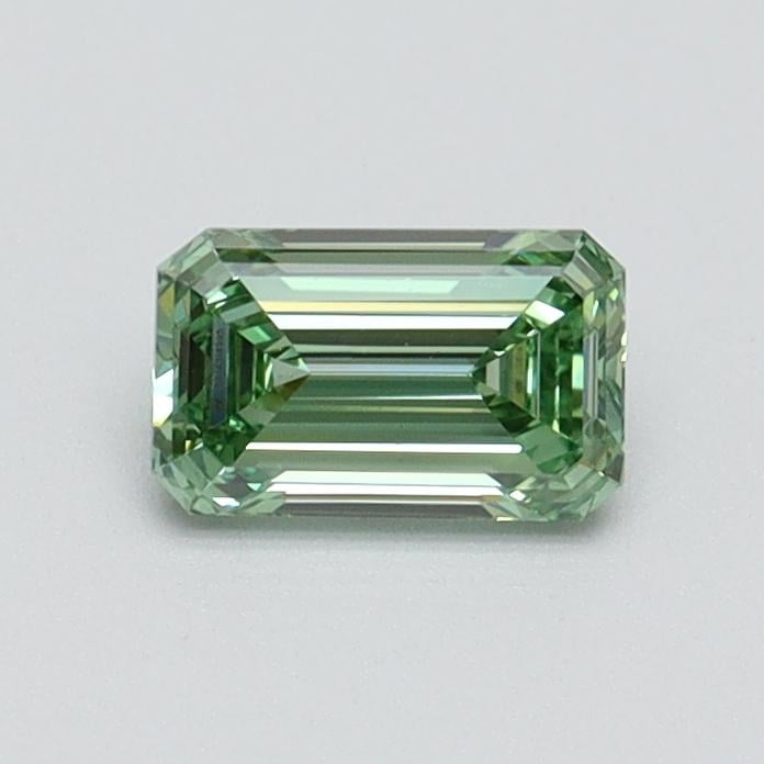 0.50 Ct. Fancy Vivid Green Emerald Lab Grown Diamond