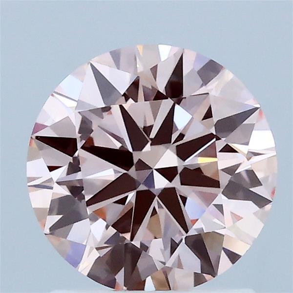 1.39 Ct. Fancy Intense Pink Round Lab Grown Diamond