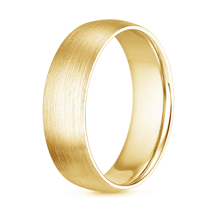 Men's 7mm Matte Comfort Fit Wedding Ring | Brilliant Earth
