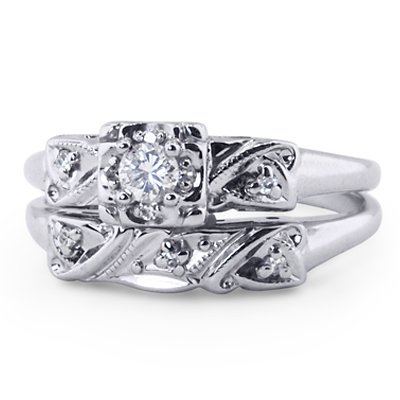 Retro Diamond Vintage Ring