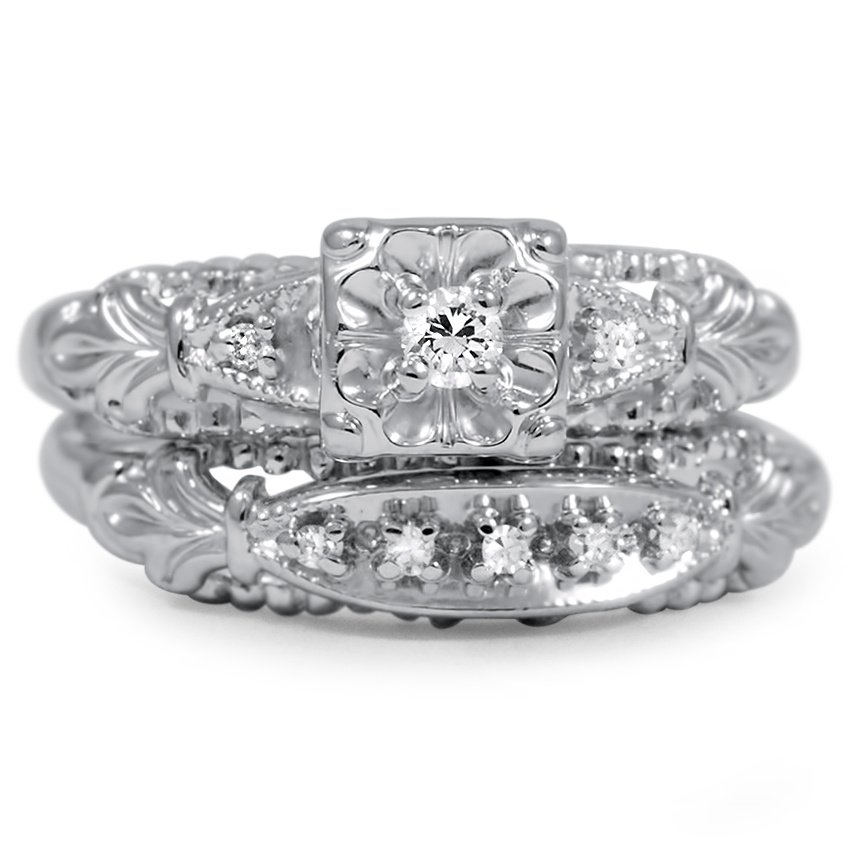 Retro Diamond Vintage Ring