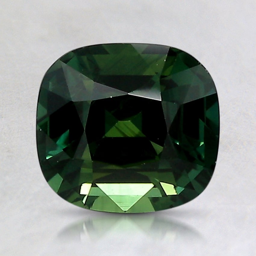 7.3x6.8mm Parti-Color Cushion Sapphire