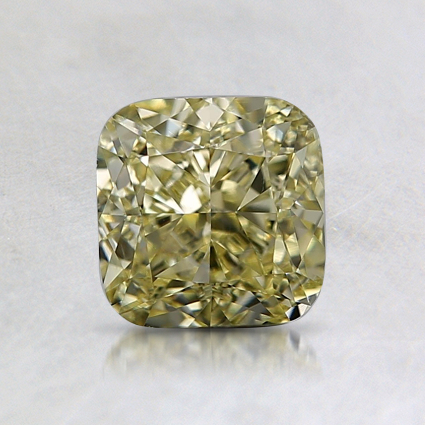 1.01 Ct. Fancy Light Yellow Cushion Diamond