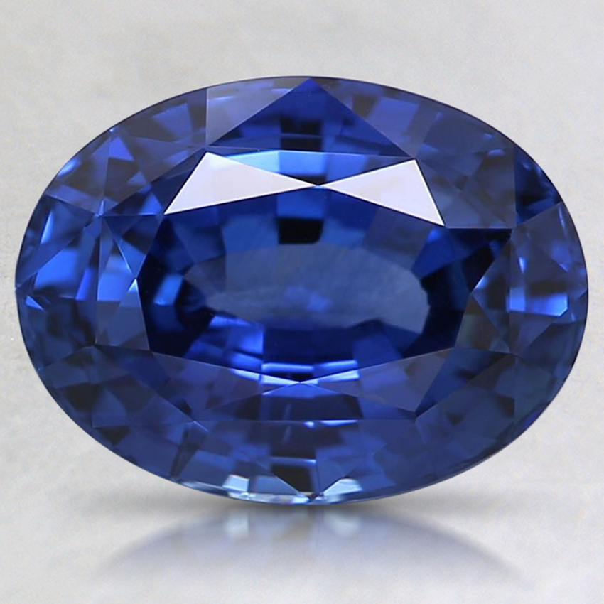 9.6x7.2mm Premium Blue Oval Sapphire