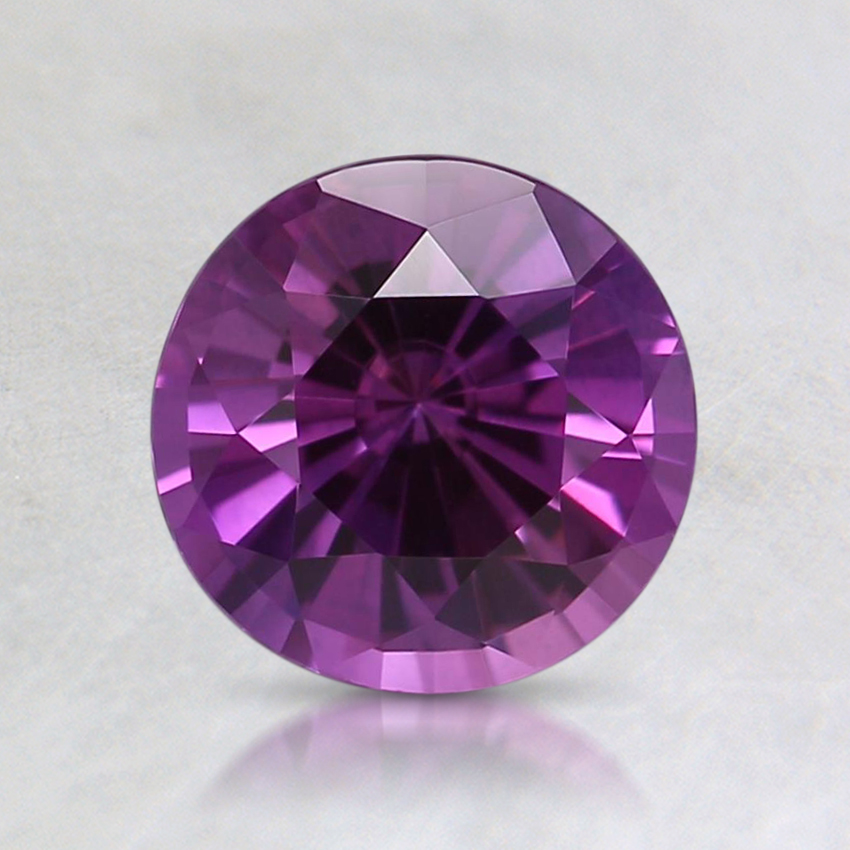 6.6mm Premium Pink Round Sapphire