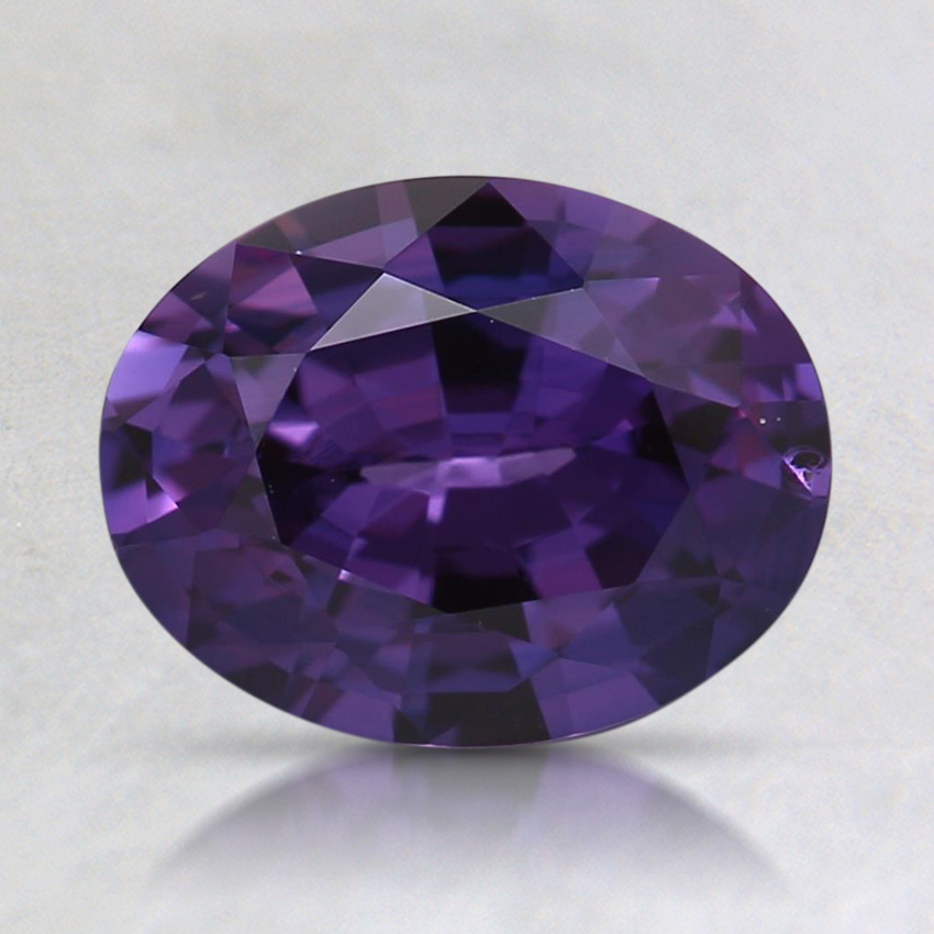 7.9x6.1mm Premium Purple Oval Sapphire