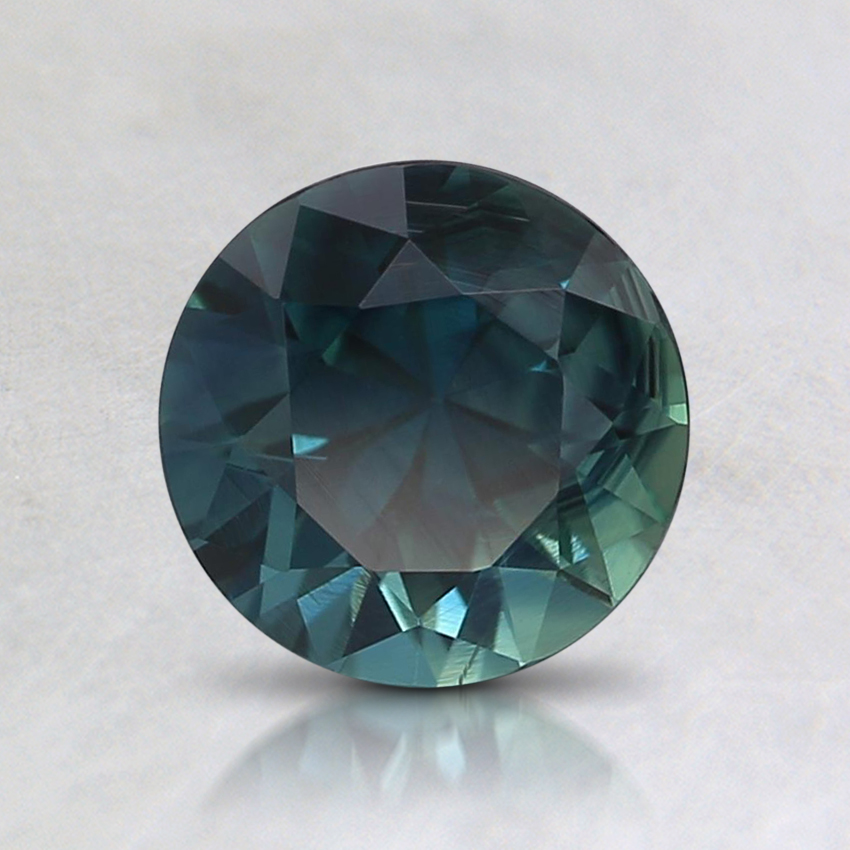 6.4mm Teal Round Sapphire