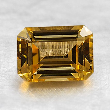 7.5x5.5mm Premium Yellow Emerald Sapphire