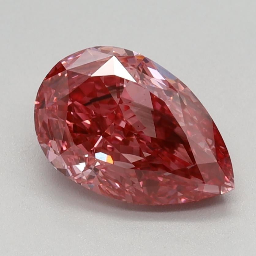 1.36 Ct. Fancy Vivid Pink Pear Lab Grown Diamond