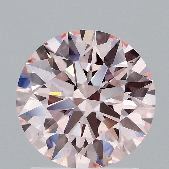 1.60 Ct. Fancy Pink Round Lab Grown Diamond