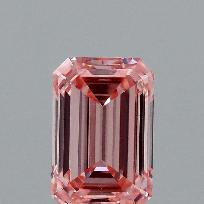 1.01 Ct. Fancy Vivid Pink Emerald Lab Grown Diamond
