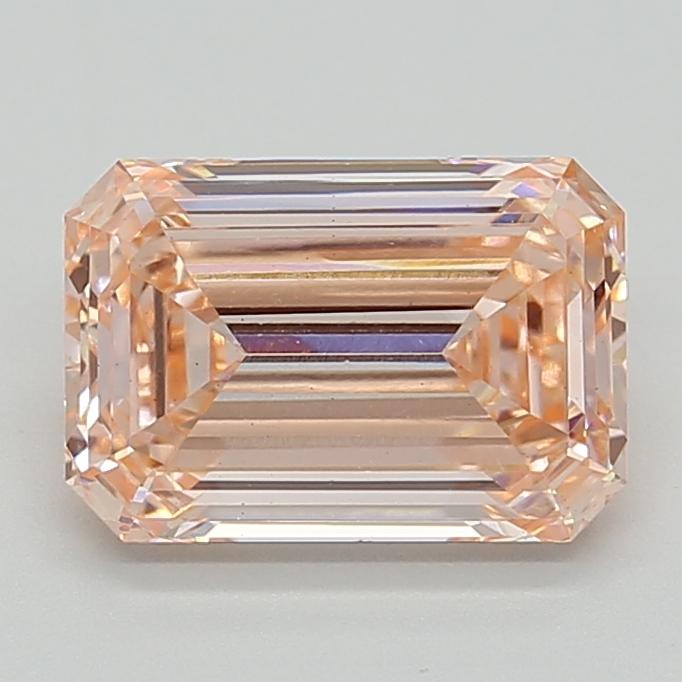 3.00 Ct. Fancy Intense  Pink Emerald Lab Grown Diamond