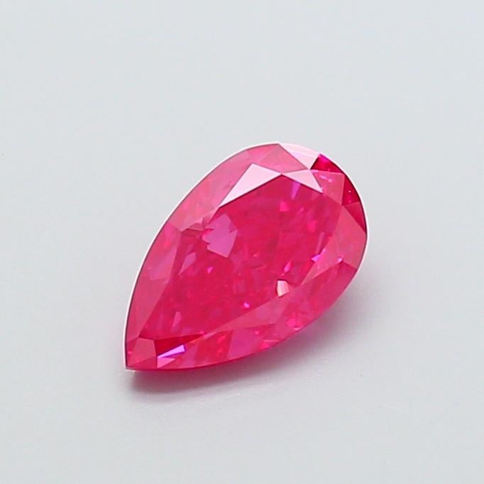 1.52 Ct. Fancy Vivid Pink Pear Lab Grown Diamond