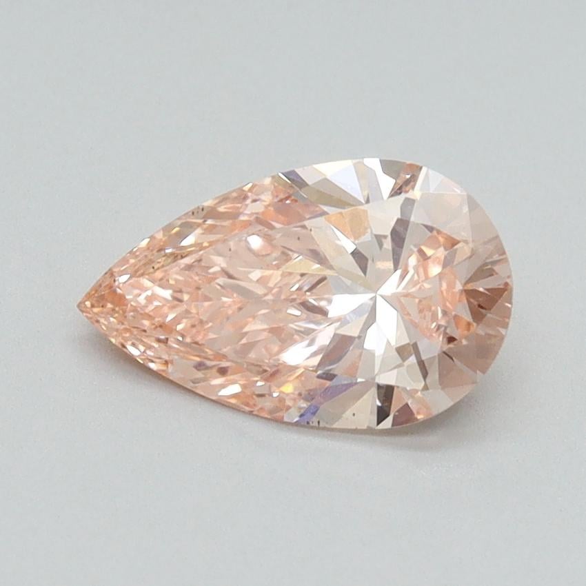 1.07 Ct. Fancy Intense Pink Pear Lab Grown Diamond