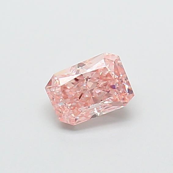 0.46 Ct. Fancy Intense Pink Radiant Lab Grown Diamond
