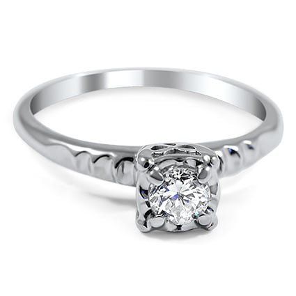Retro Diamond Vintage Ring