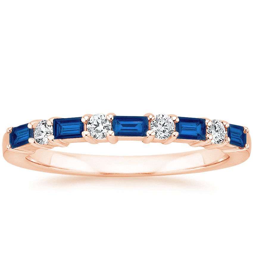 Rose gold diamond engagement ring with surprise diamond details