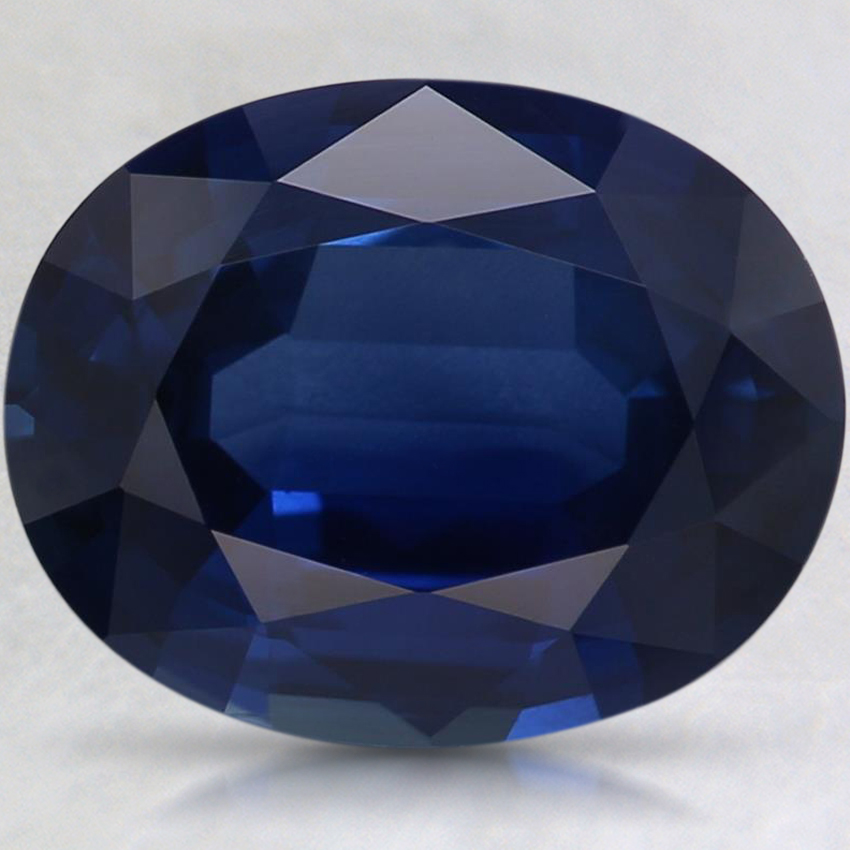 10.2x8.2mm Super Premium Blue Oval Sapphire