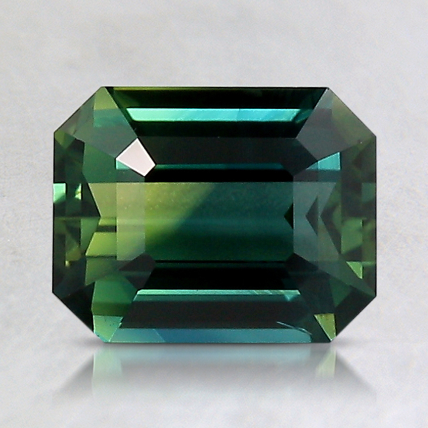 7.7x6.1mm Bi-Color Emerald Australian Sapphire