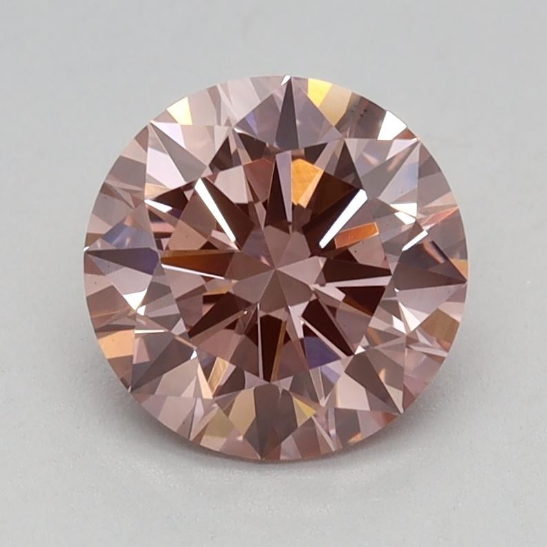 1.05 Ct. Fancy Intense Pink Round Lab Grown Diamond