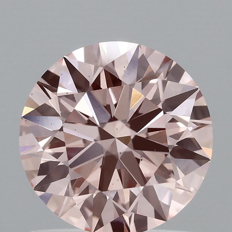 1.10 Ct. Fancy Vivid Pink Round Lab Grown Diamond