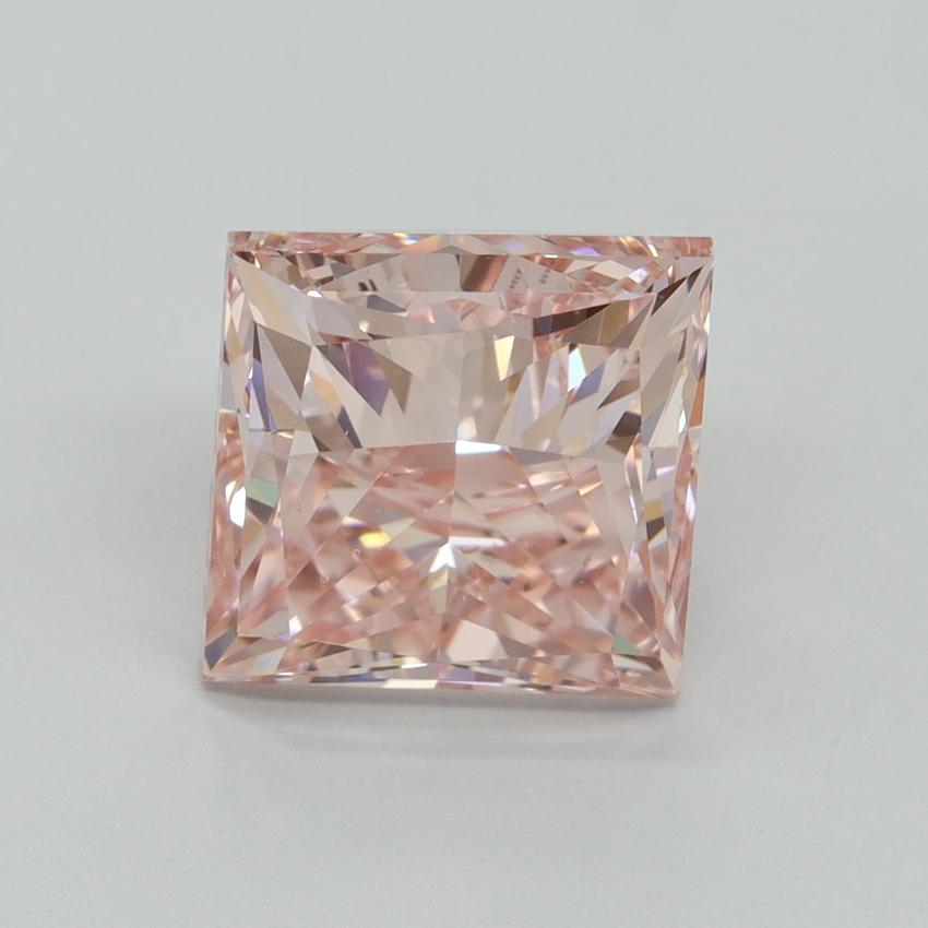 5.01 Ct. Fancy Intense Pink Princess Lab Grown Diamond