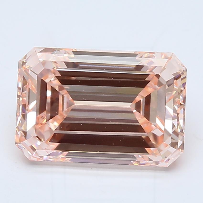 5.03 Ct. Fancy Intense Pink Emerald Lab Grown Diamond