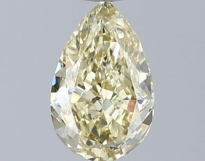1.00 Ct. Fancy Yellow Pear Lab Grown Diamond