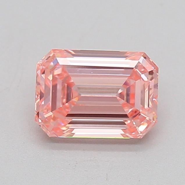 1.10 Ct. Fancy Vivid Pink Emerald Lab Grown Diamond
