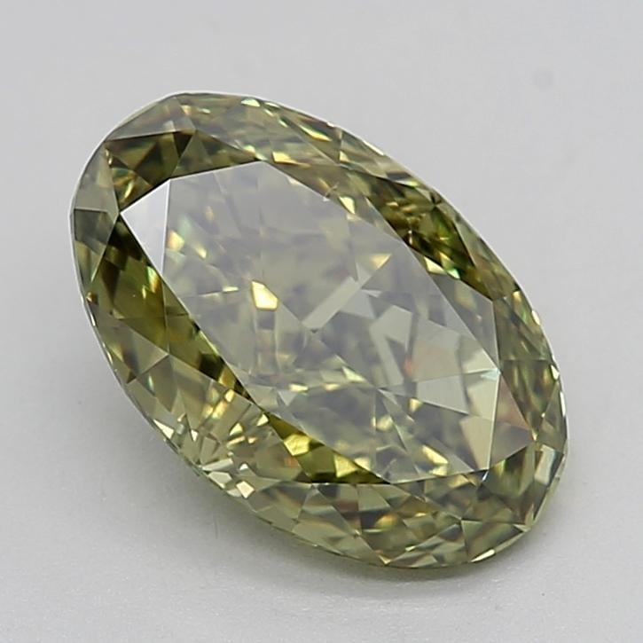 1.07 Ct. Fancy Intense  Yellow Pear Lab Grown Diamond