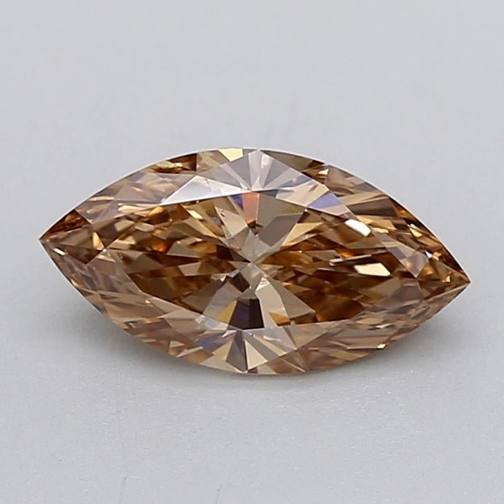 0.96 Ct. Light  Brown Marquise Lab Grown Diamond