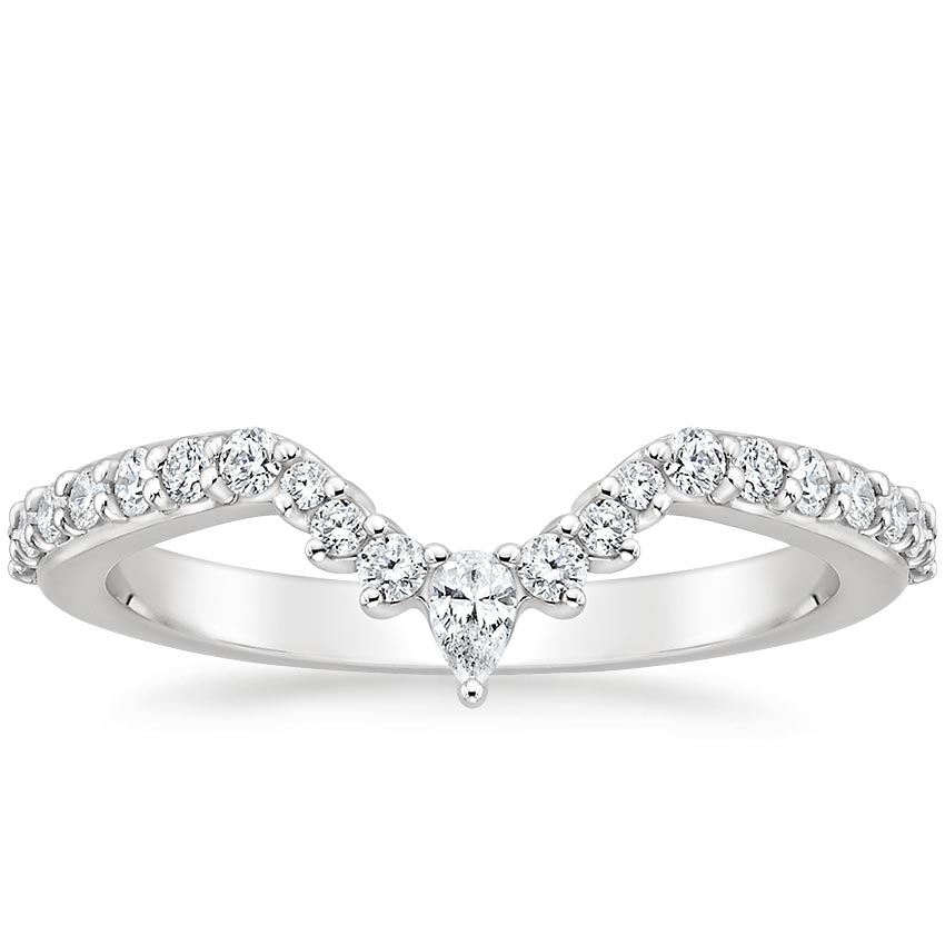 Luxe Lunette Diamond Ring (1/3 ct. tw.) in Platinum