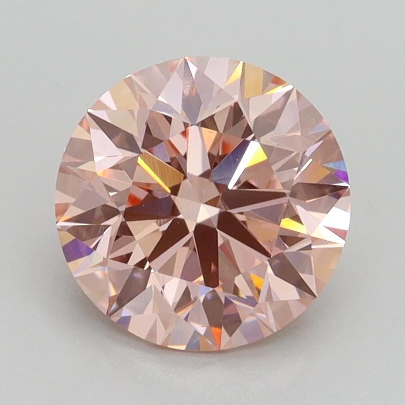 1.81 Ct. Fancy Intense Pink Round Lab Grown Diamond