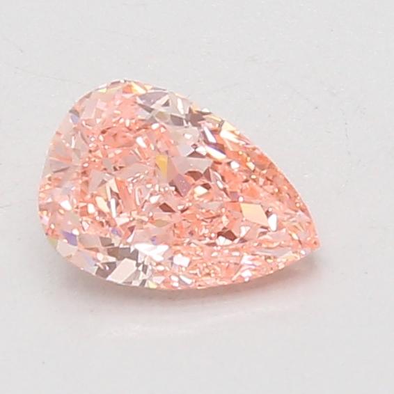 0.83 Ct. Fancy Vivid Pink Pear Lab Grown Diamond