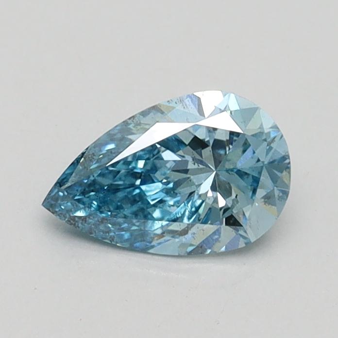 0.50 Ct. Fancy Intense Blue Pear Lab Grown Diamond