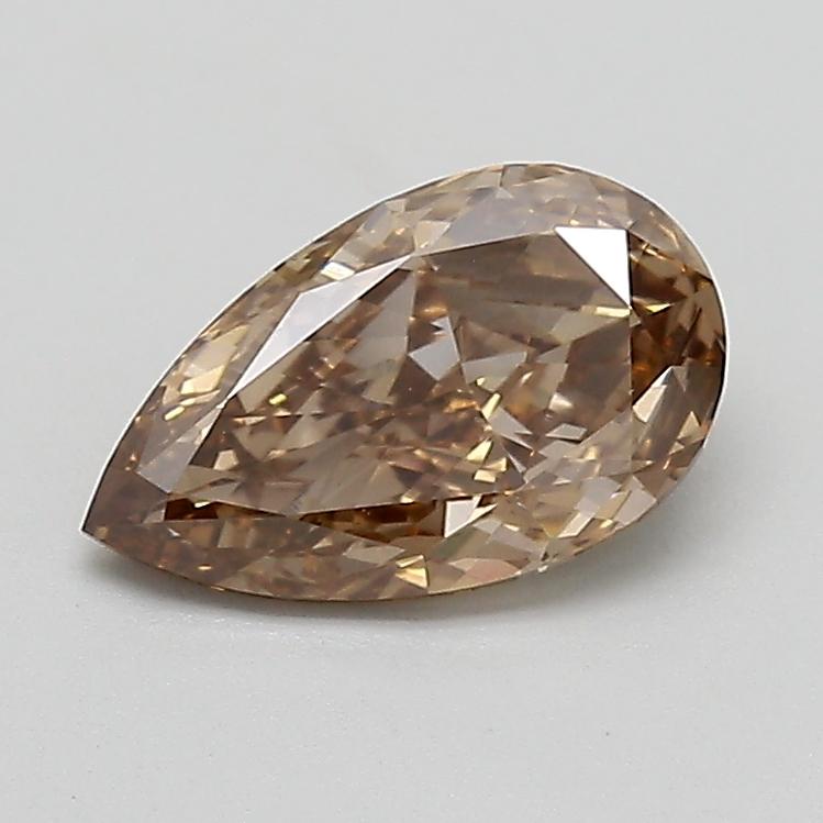 1.24 Ct. Fancy  Brown Pear Lab Grown Diamond