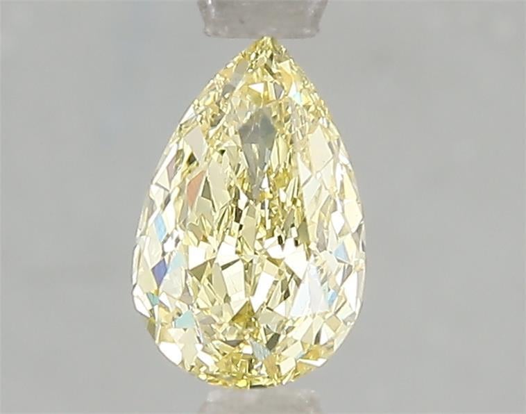 1.00 Ct. Fancy Intense Yellow Pear Lab Grown Diamond