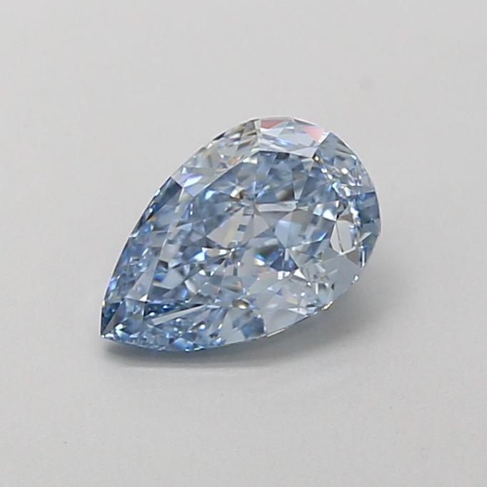 1.05 Ct. Fancy Vivid Blue Pear Lab Grown Diamond