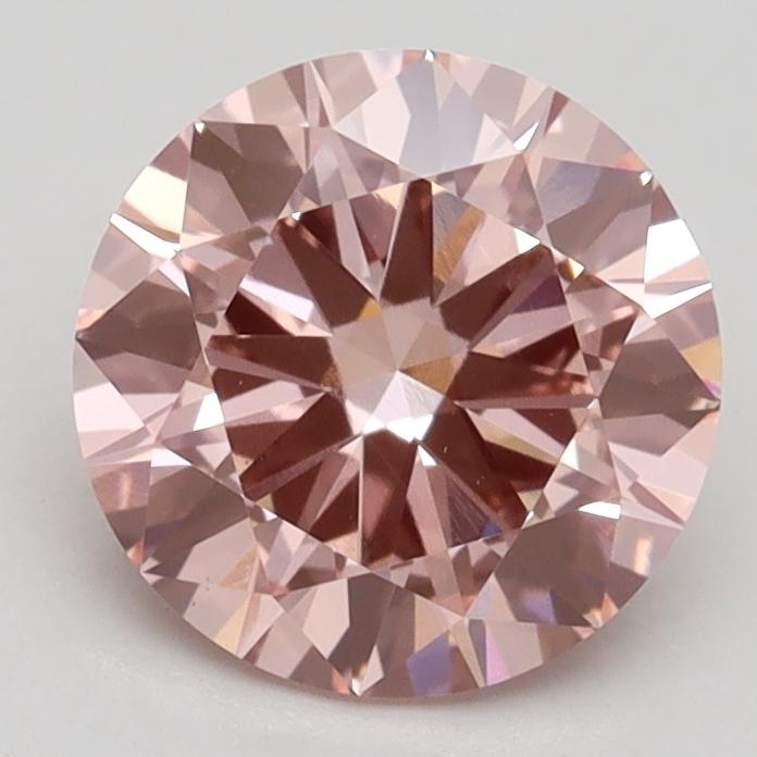 1.80 Ct. Fancy Intense Pink Round Lab Grown Diamond