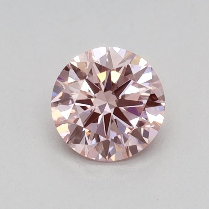 0.33 Ct. Fancy Intense Pink Round Lab Grown Diamond