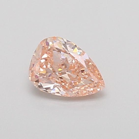 0.39 Ct. Fancy Vivid Pink Pear Lab Grown Diamond