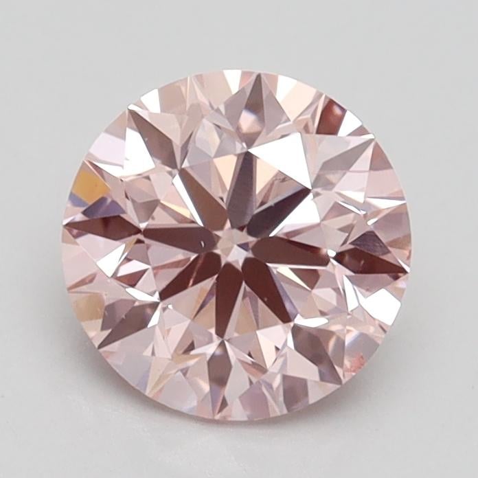 1.26 Ct. Fancy Intense Pink Round Lab Grown Diamond