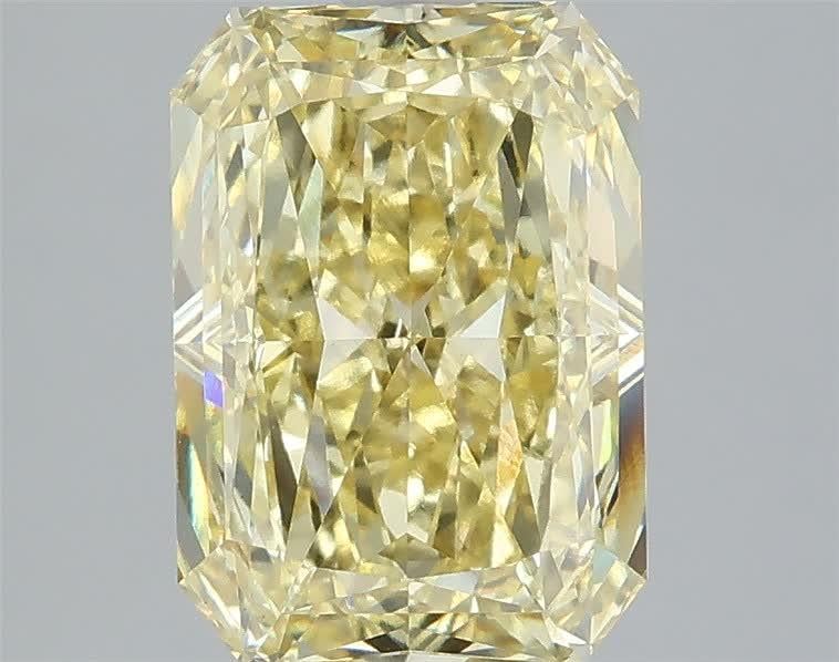 3.07 Ct. Fancy Intense Yellow Radiant Lab Grown Diamond