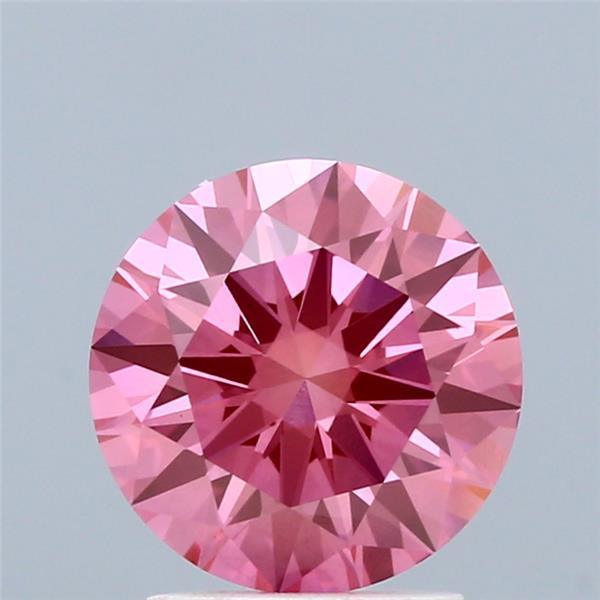 2.02 Ct. Fancy Vivid Pink Round Lab Grown Diamond